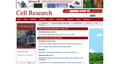 Desktop Screenshot of cell-research.com